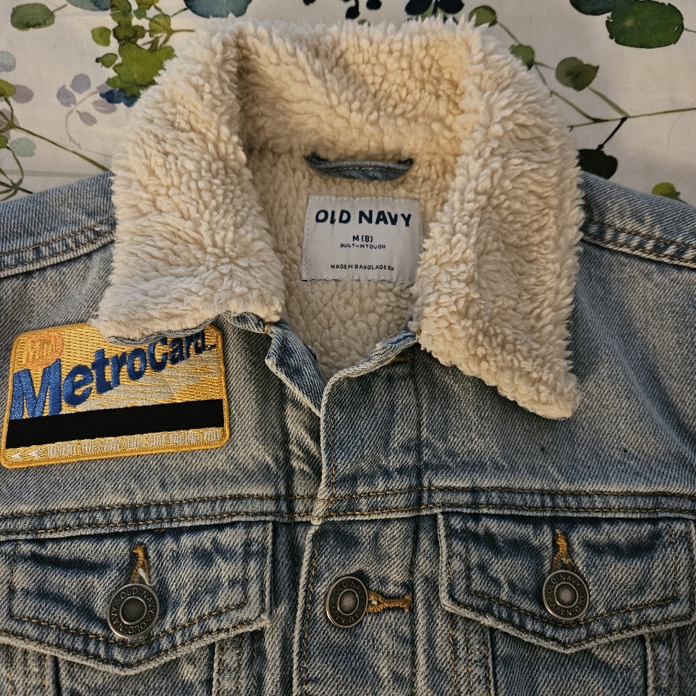 Kids NYC Transit Old Navy Denim Jacket